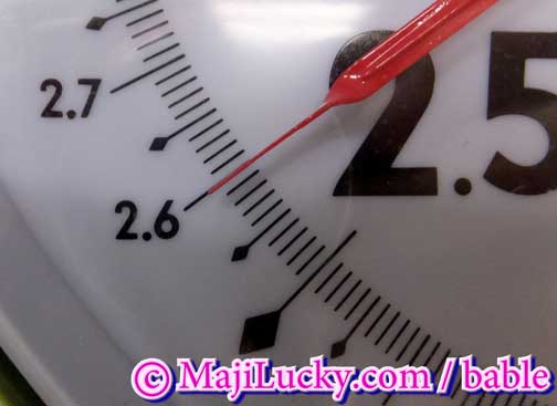 153で2.6kg